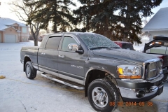 Heavy duty trucks are part of the Touchdown Towing & Storage fleet of vehicles