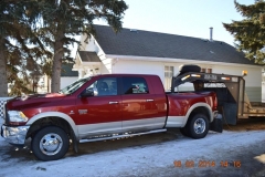 Touchdown Towing & Storage has a gooseneck flatbed trailer for jobs that require vehicle hauling